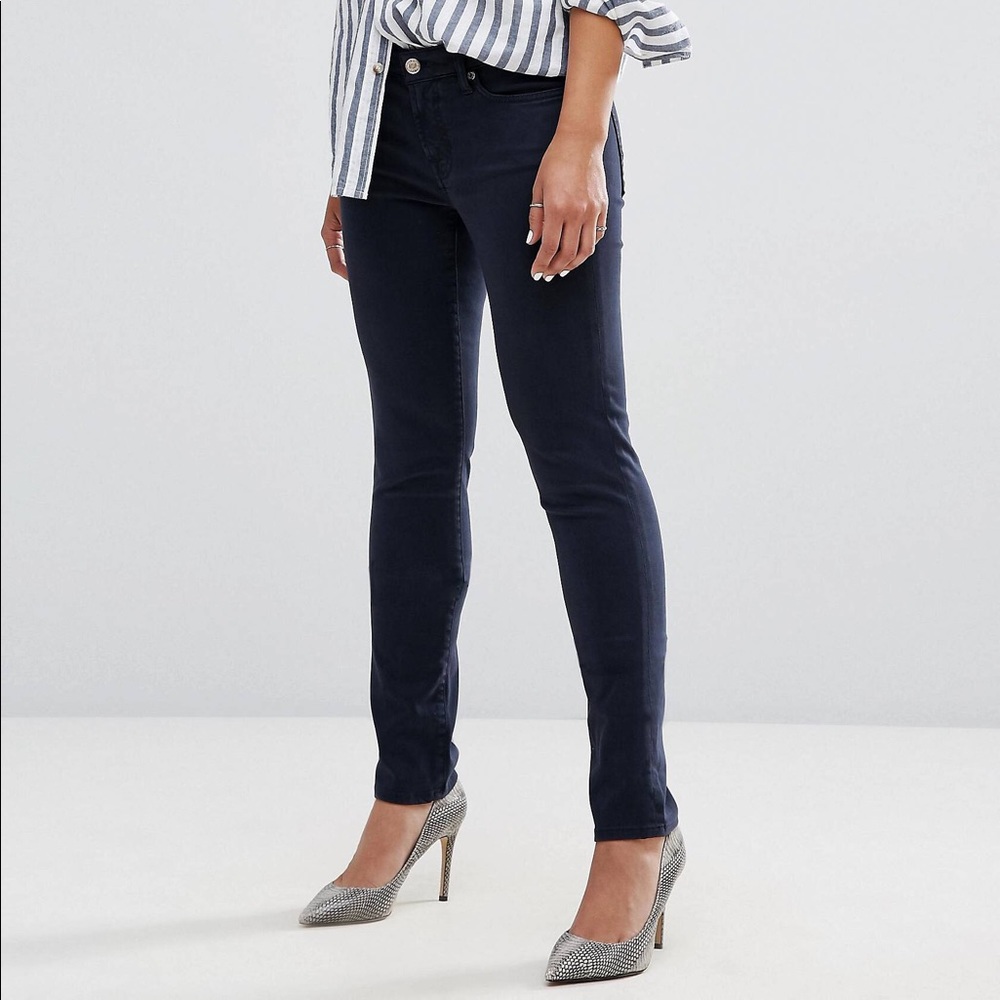 7 For All Mankind High Waisted Skinny Jean